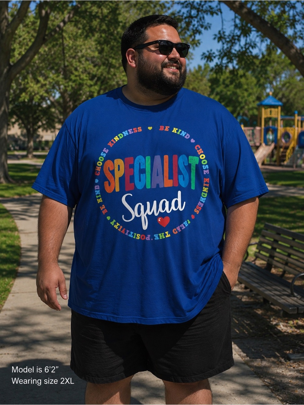 Specialist Squad Kids' Blue Graphic Tee